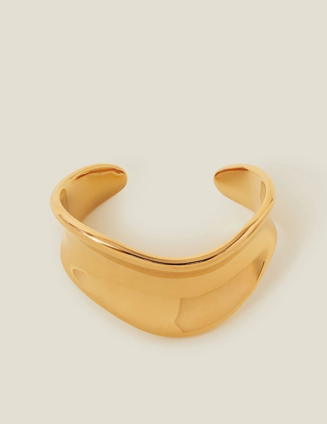 Image of gold cuff bracelet