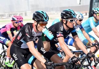 Ben Swift on stage two of the 2015 Dubai Tour. Credit: Graham Watson.