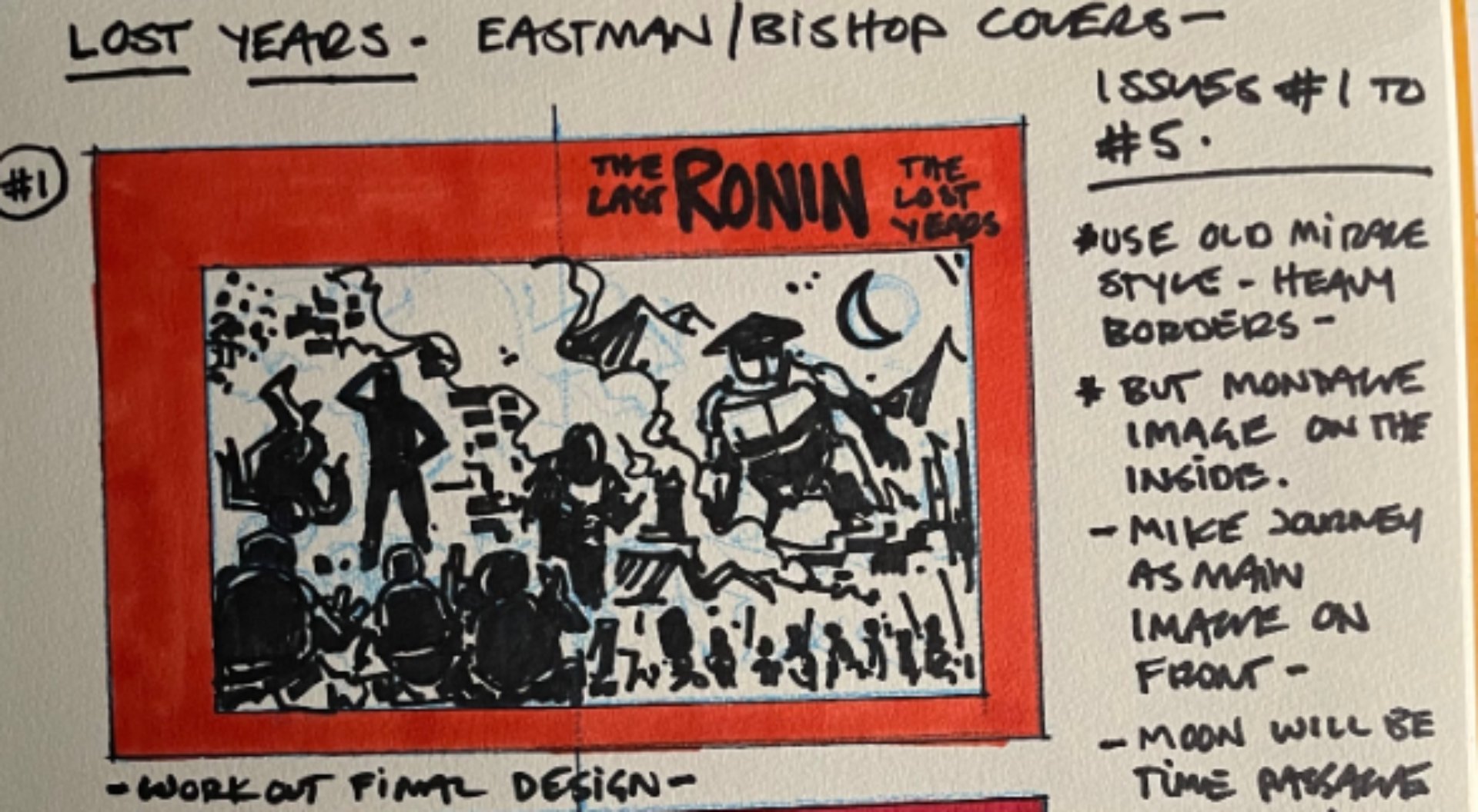 Bild aus Teenage Mutant Ninja Turtles: The Last Ronin – Lost Years #1 Director's Cut