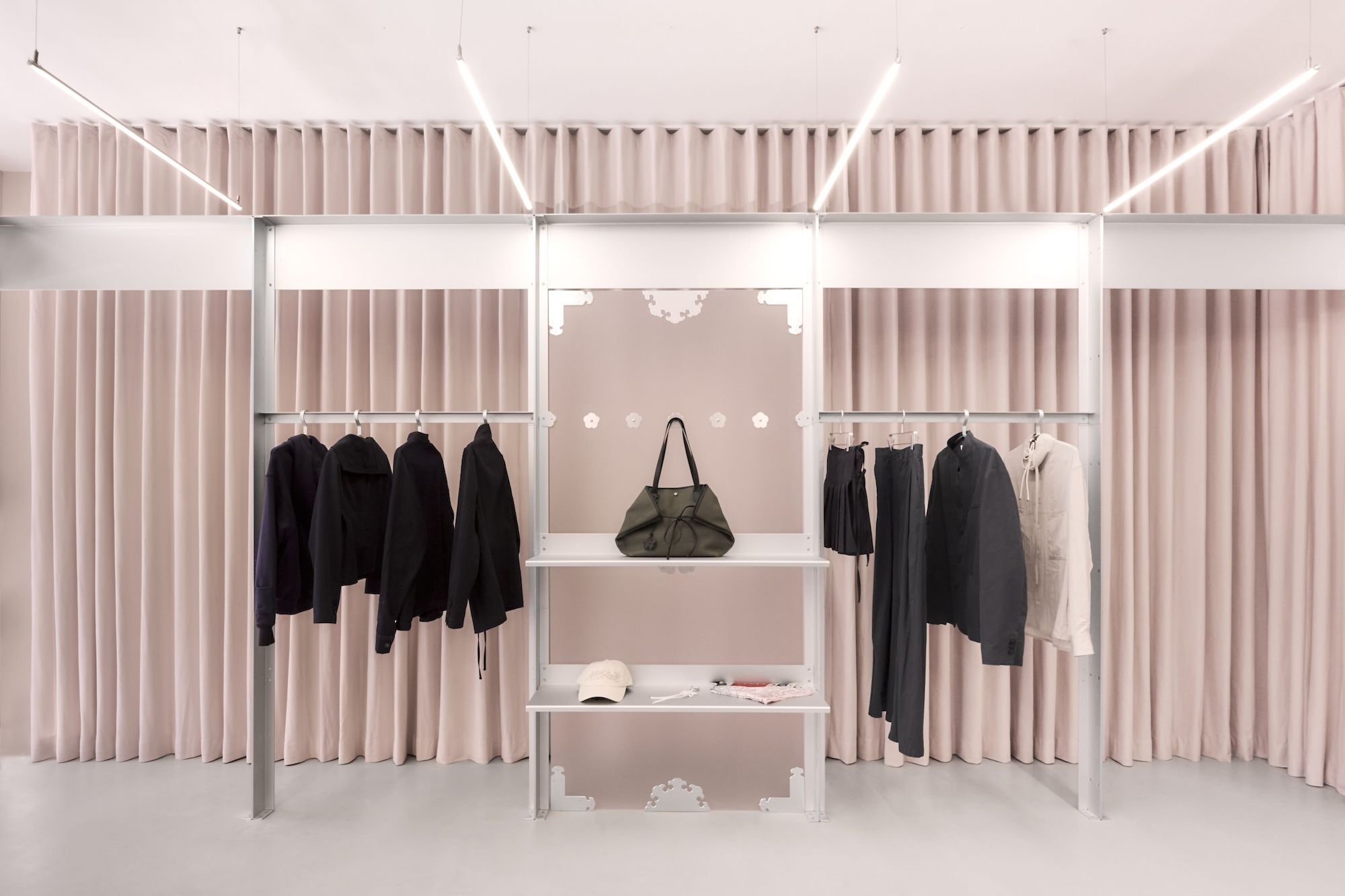 This pink-doused boutique in New York's Chinatown is a temple to fashion, Korean tradition and stoner culture
