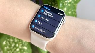 How to change Apple Watch app view