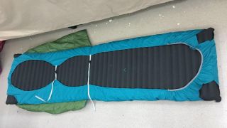 The back of a Zenbivy prototype bed.