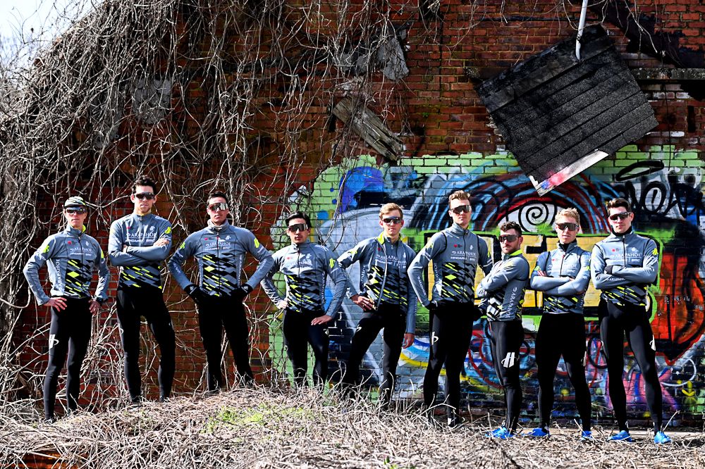 The 2019 Arapahoe-Hincapie p/b BMC riders