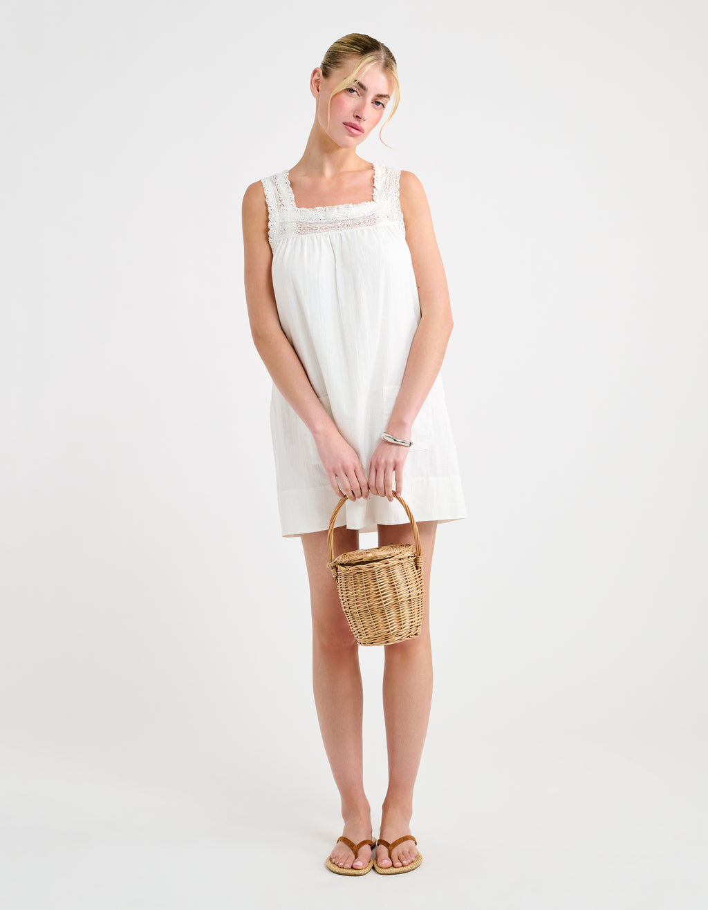 Willow Mini Dress | White