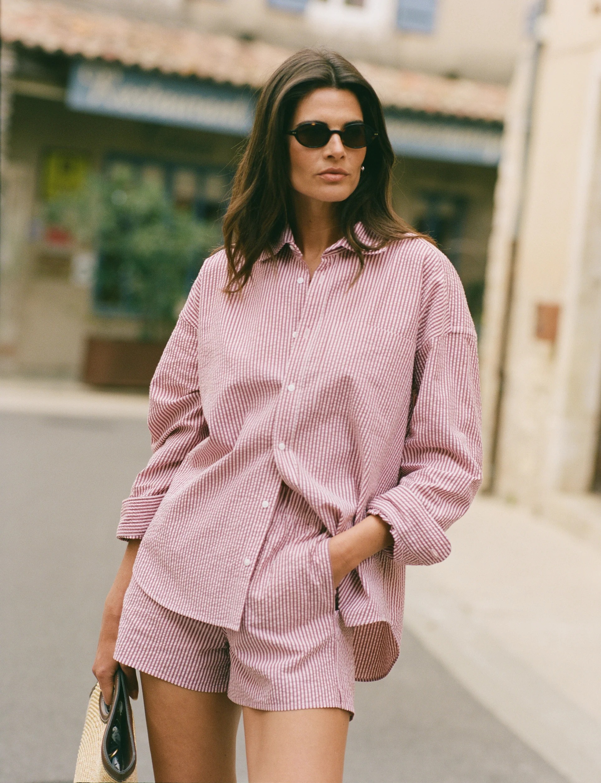 The Weekend: Seersucker, Pink and Berry Stripe