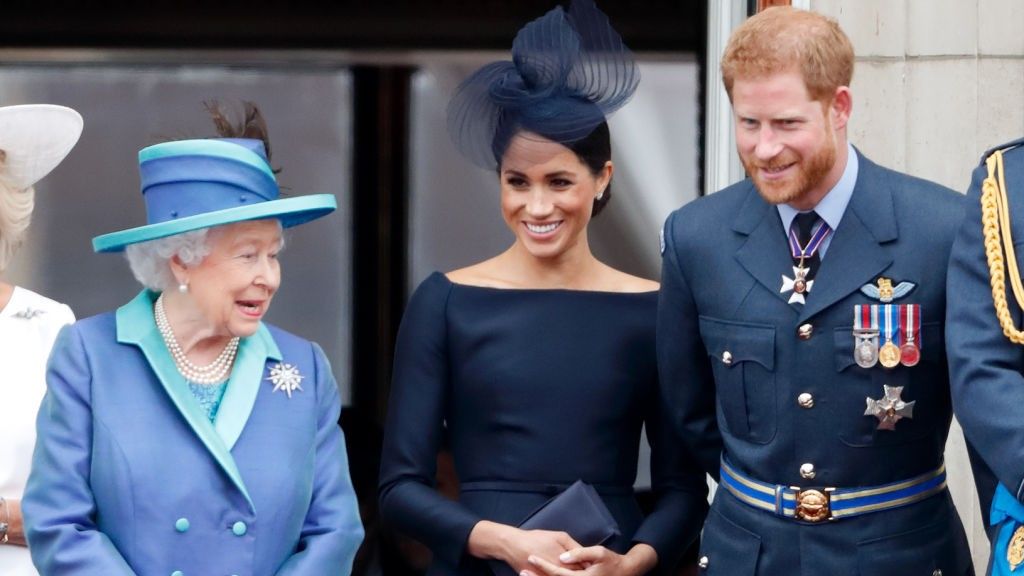 Queen Elizabeth Meghan Markle Prince Harry