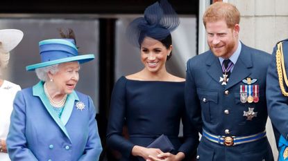 Queen Elizabeth Meghan Markle Prince Harry