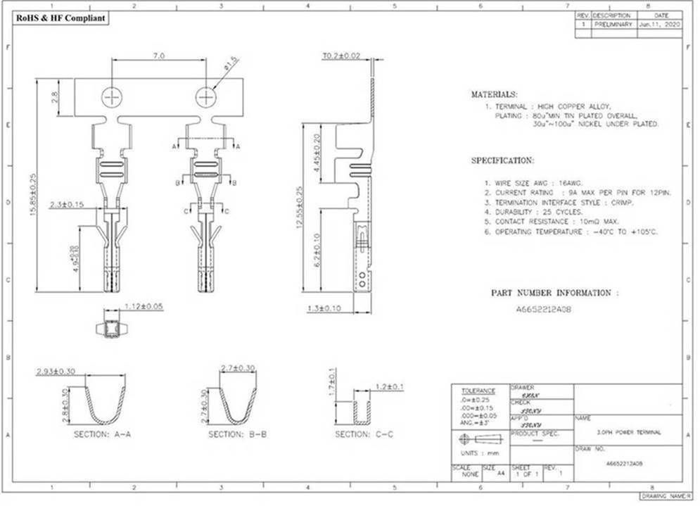 12-pin PCIe Power Connector