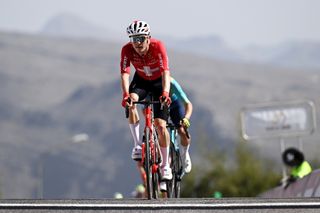 Tour of Oman: Mauro Schmid climbs to stage 3 victory and into the race lead
