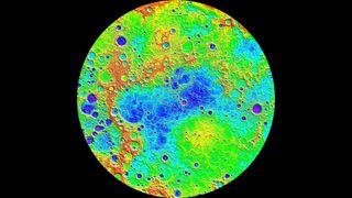 Measurements from NASA's MESSENGER spacecraft mapped the topography of Mercury's northern hemisphere in great detail.