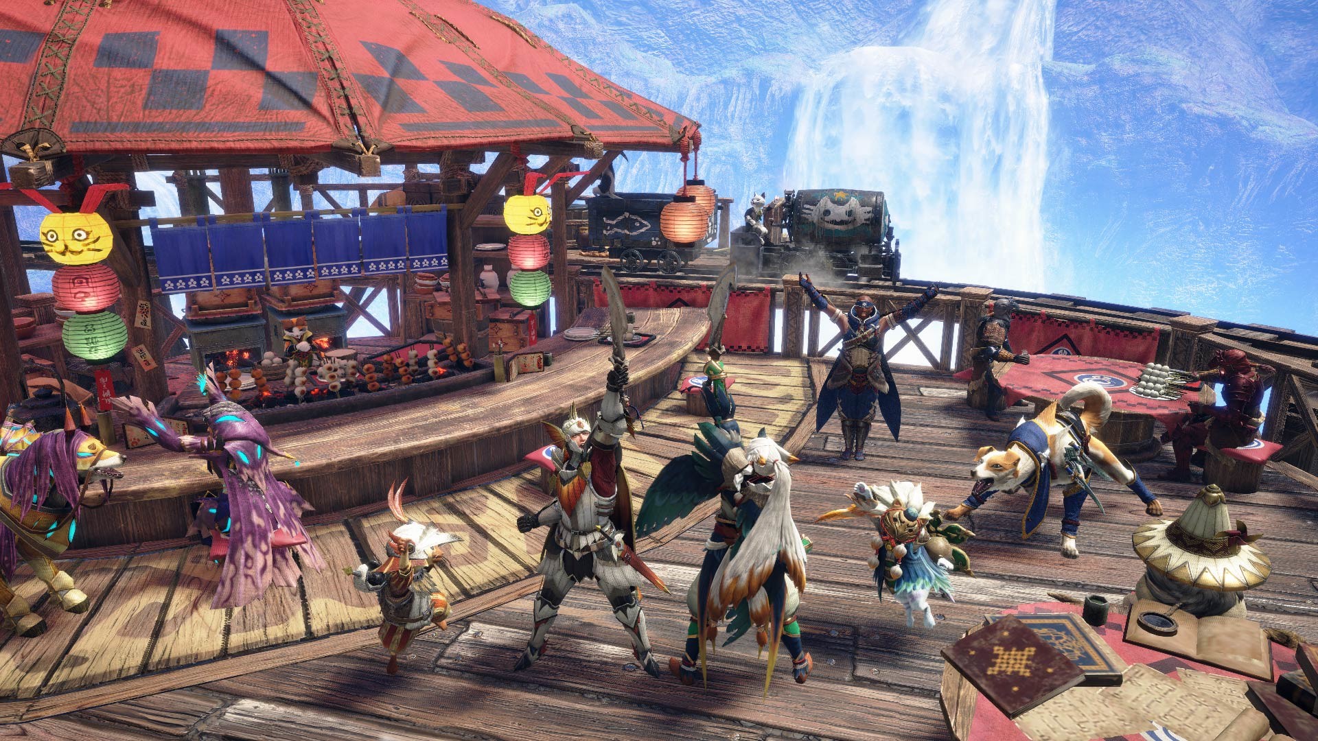 Monster Hunter Rise: Sunbreak Gathering Hub