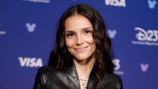 Inde Navarette backstage at D23