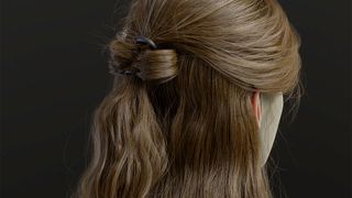 Blender 3.5 review; the back of a woman's head