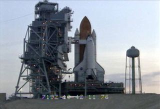 NASA's Shuttle Endeavour Returns to Launch Pad