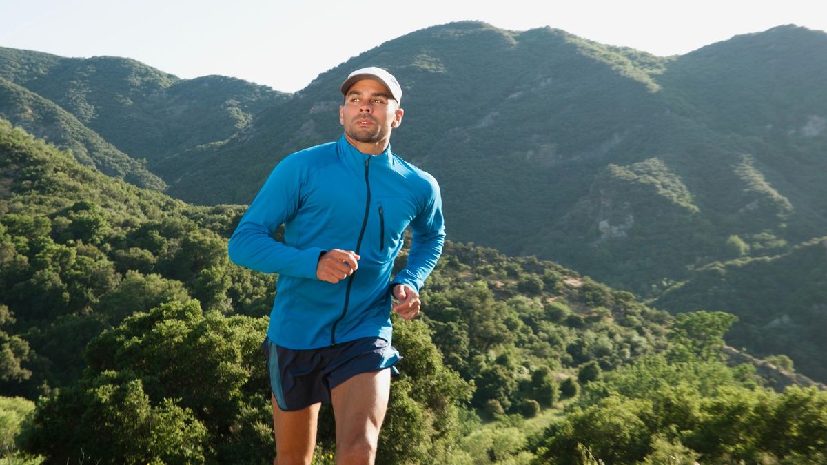 Men's Endless Trail Running Running Tights Black