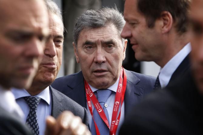 Eddy Merckx at the start