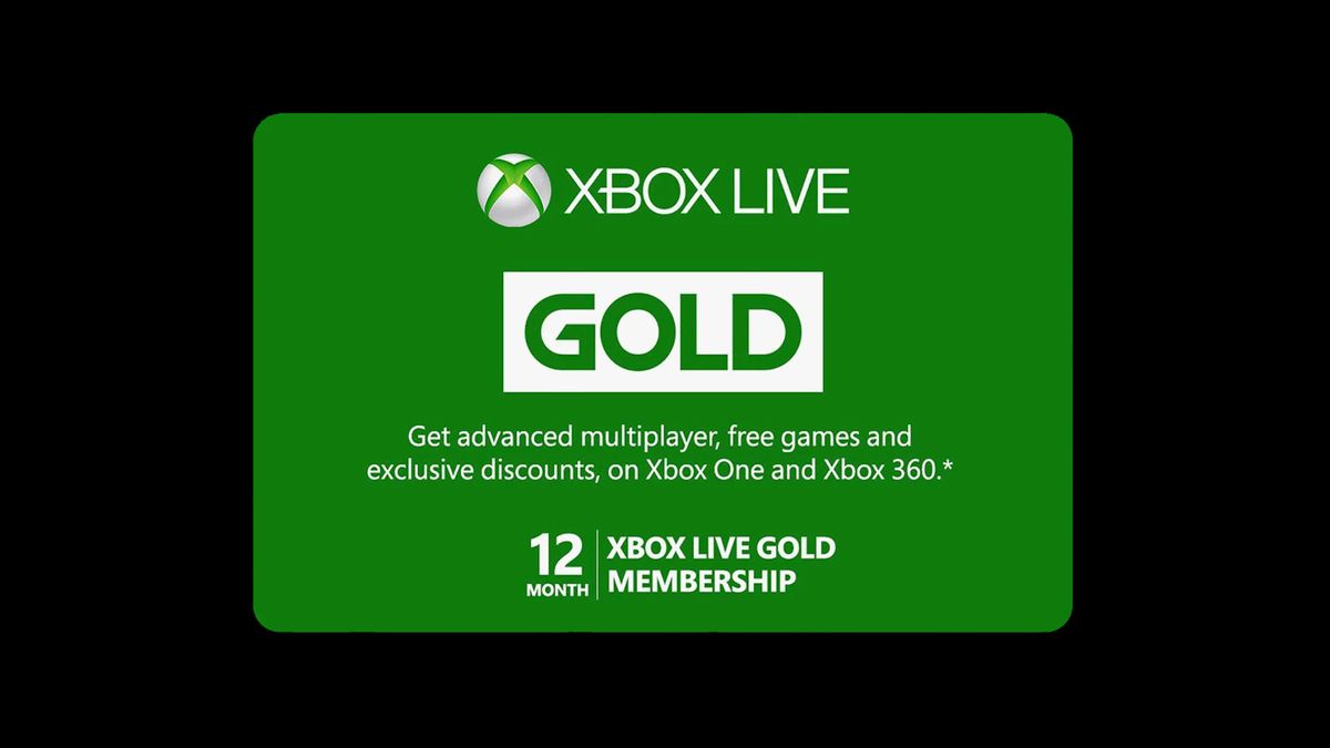 xbox live membership 12 month deals