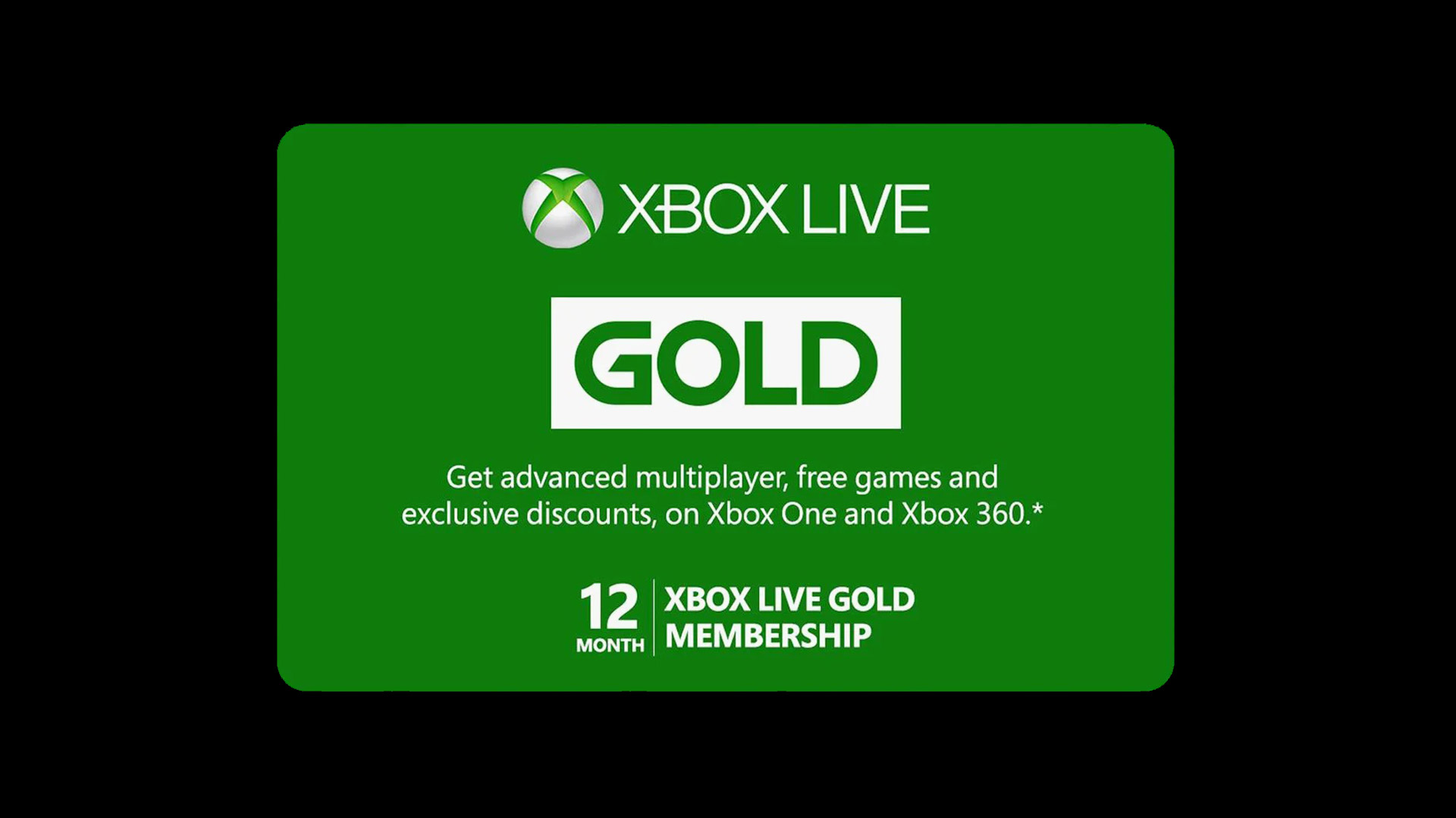 xbox one live gold