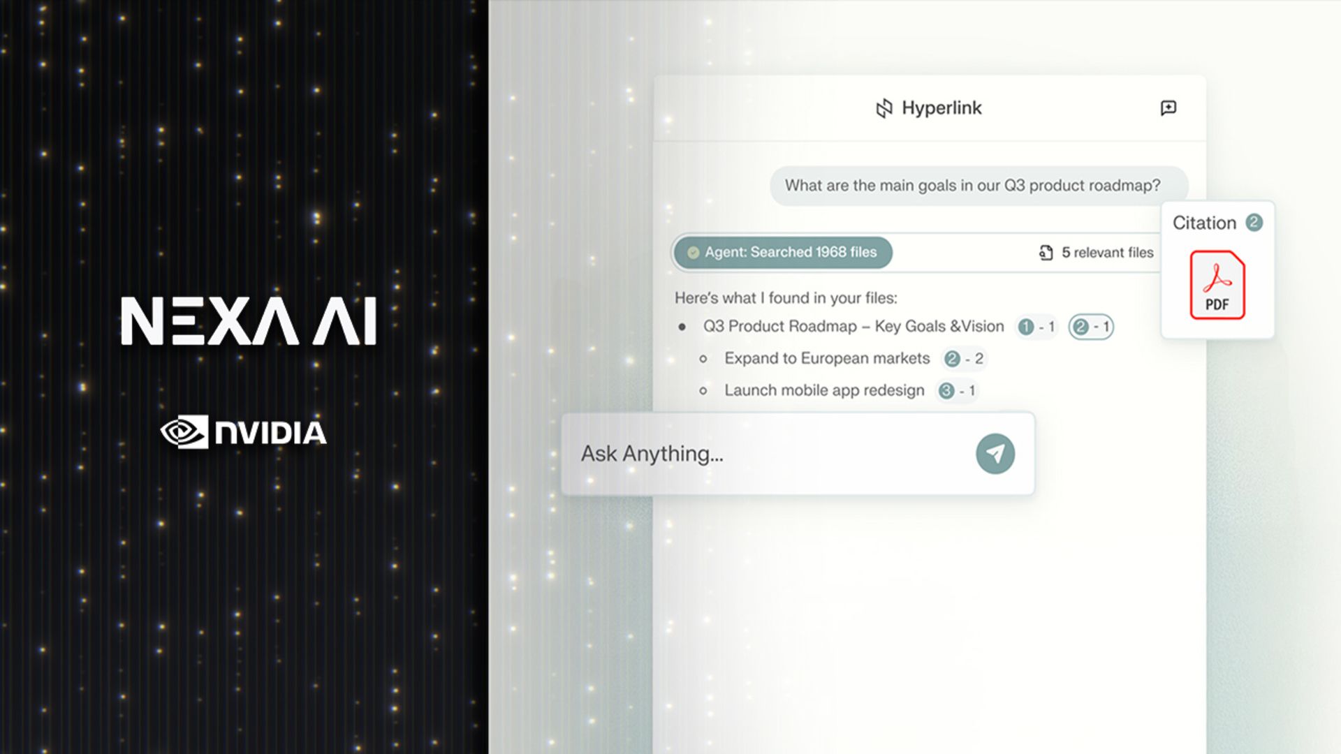 Hyperlink Nvidia mengubah PC Anda menjadi pembangkit tenaga AI pribadi yang menggali setiap file lebih cepat daripada yang bisa Anda kedipkan