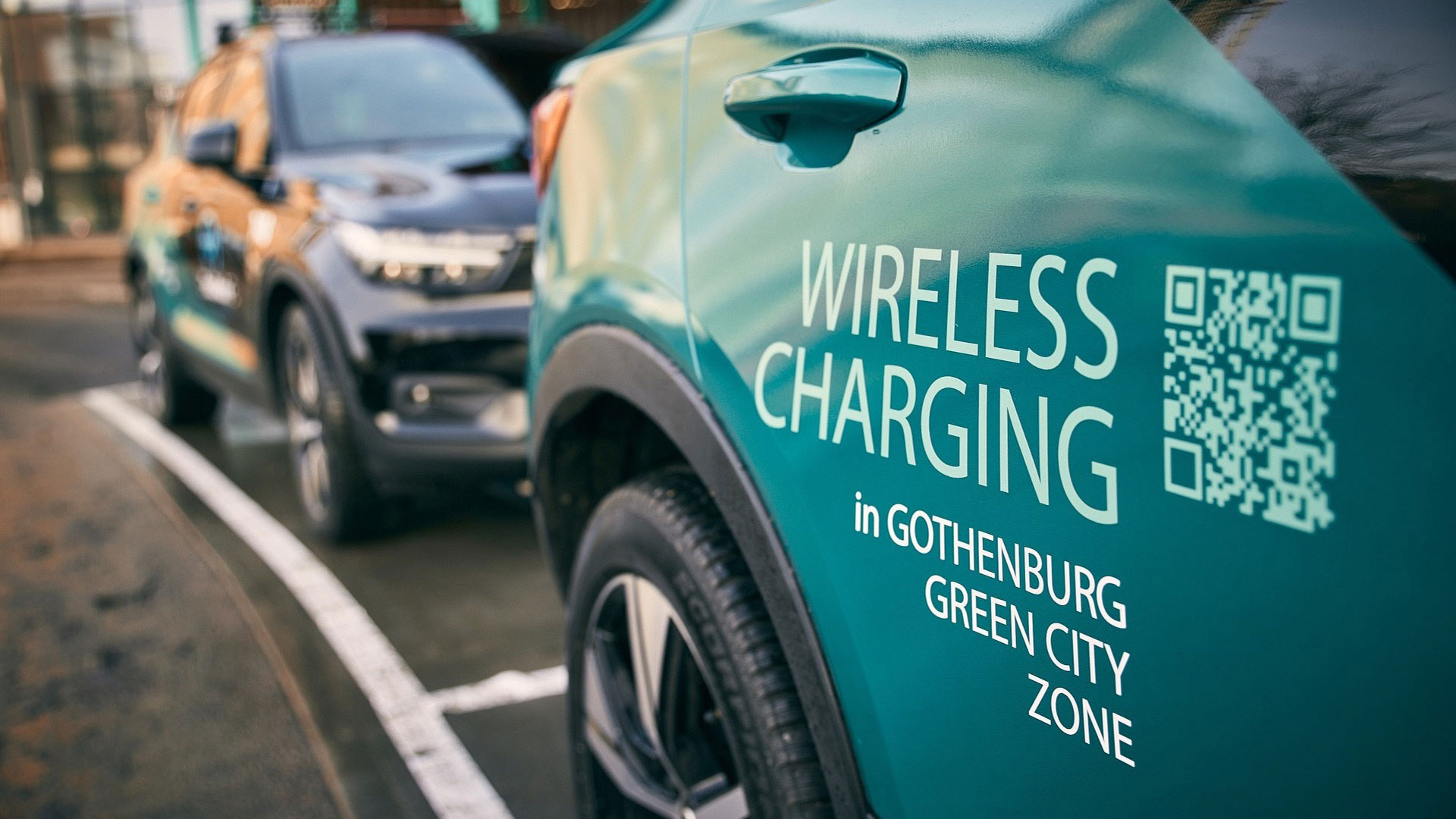 Volvo wireless charging trial