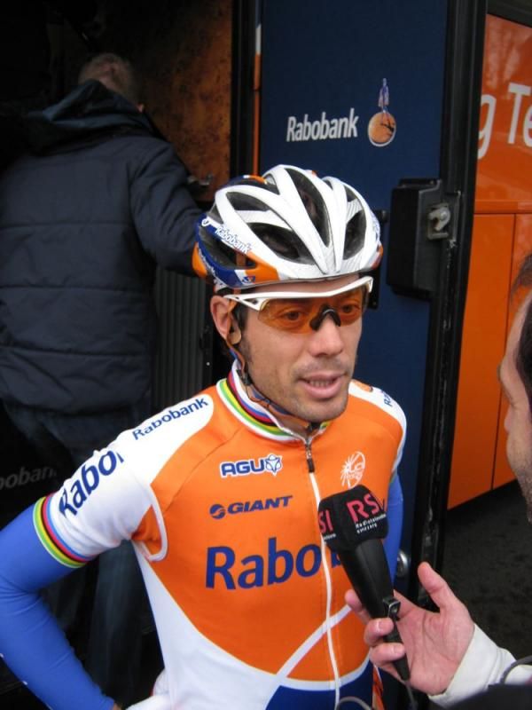 Oscar Freire (Rabobank) before the 2010 Milan-San Remo