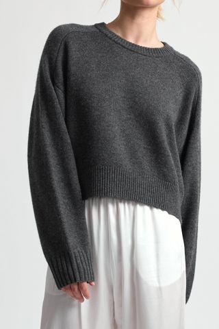 Almina Concept, Cropped Wool Sweater