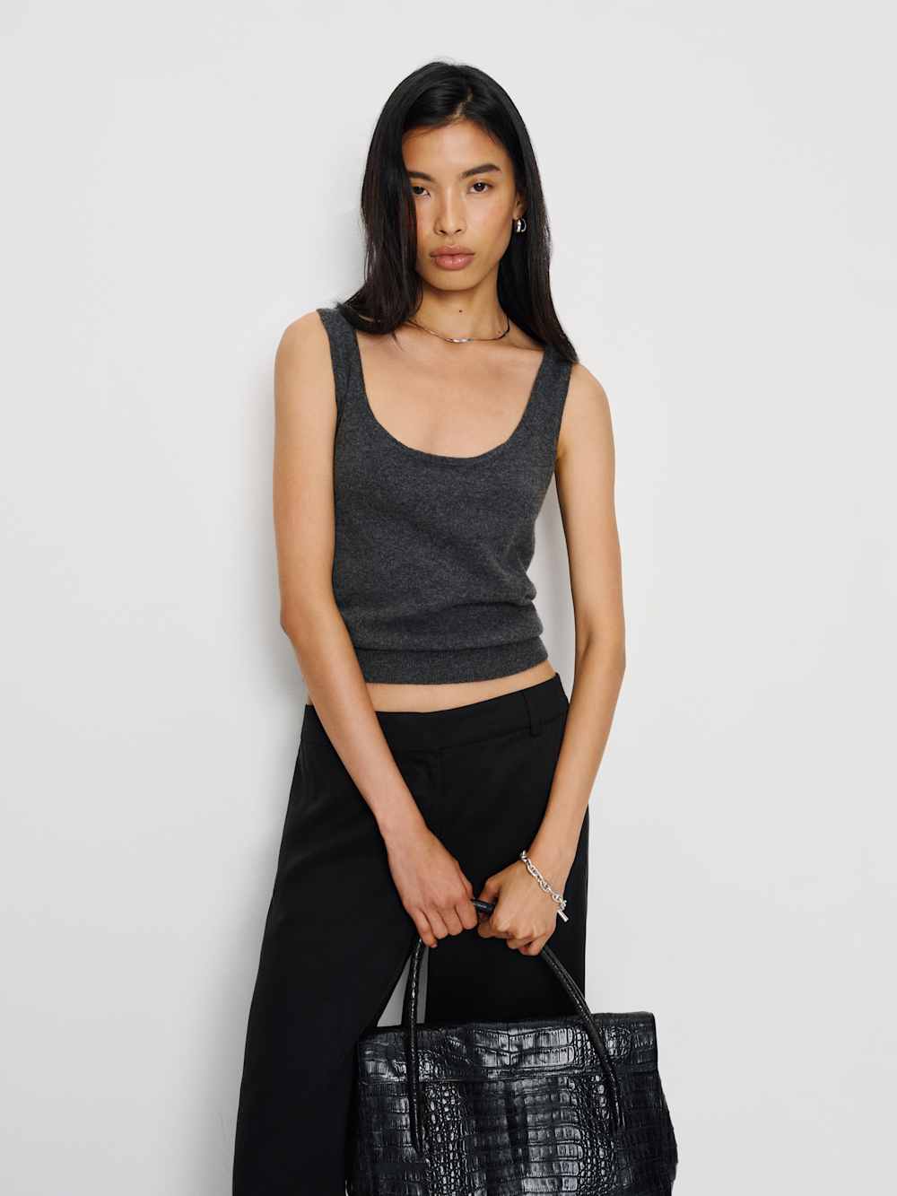 Monaco Cashmere Reversible Tank