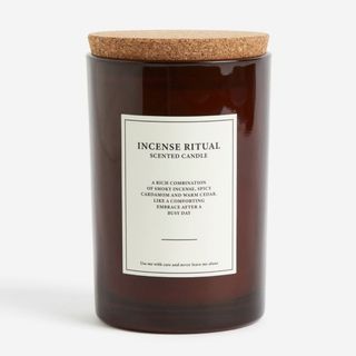 H&M Large cork-lid scented candle
