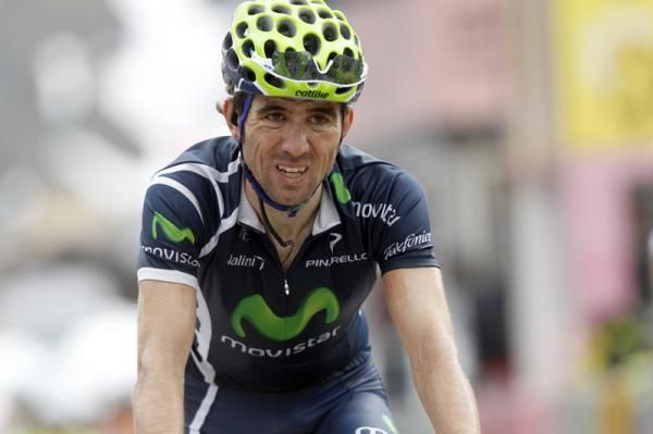 David Arroyo (Movistar) moved up on GC