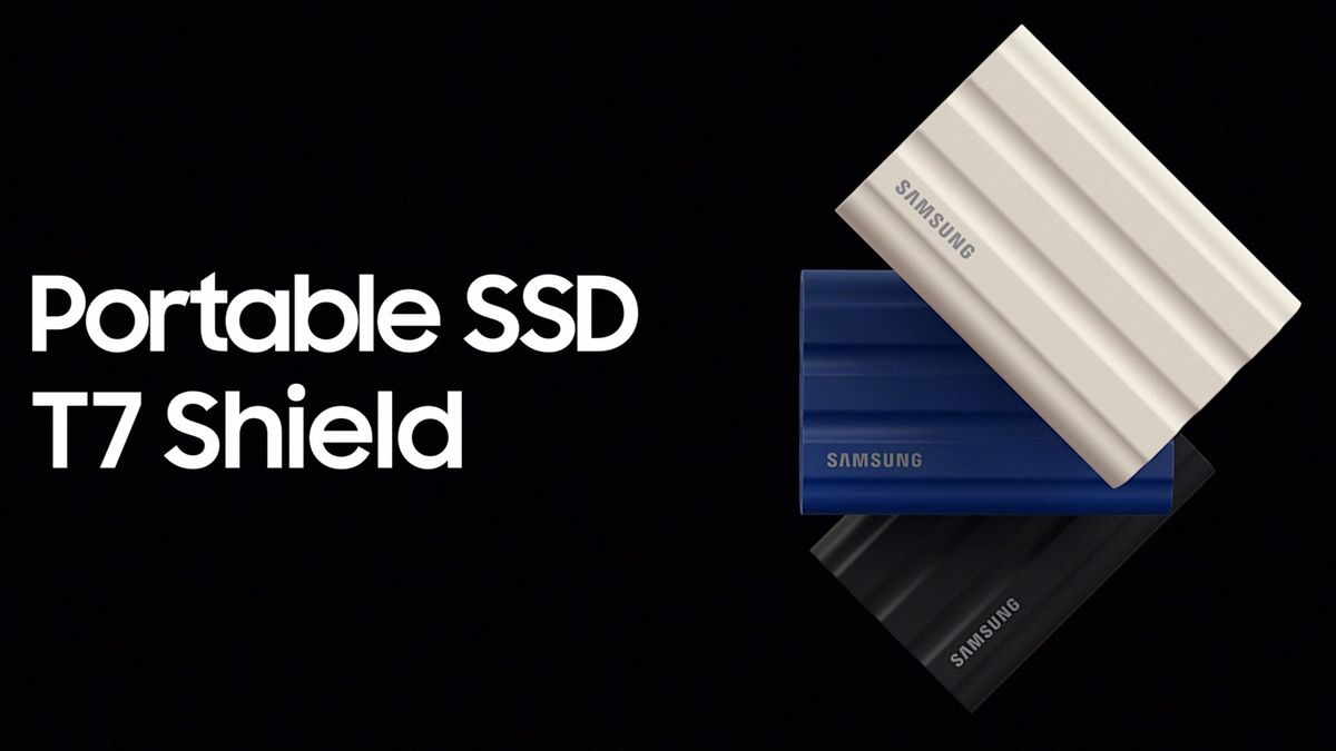 Samsung T7 Shield Portable Solid State Drive