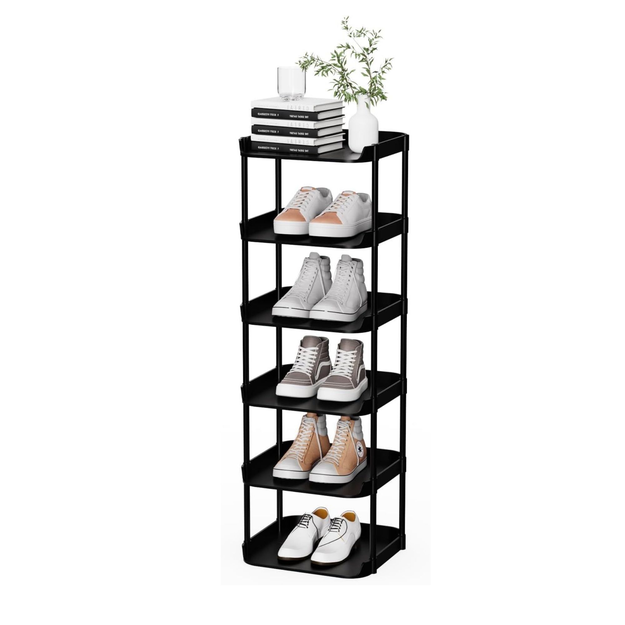 6 tier Narrow Shoe Storage Rack
