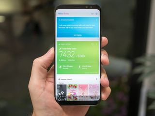 Bixby on the Galaxy S8