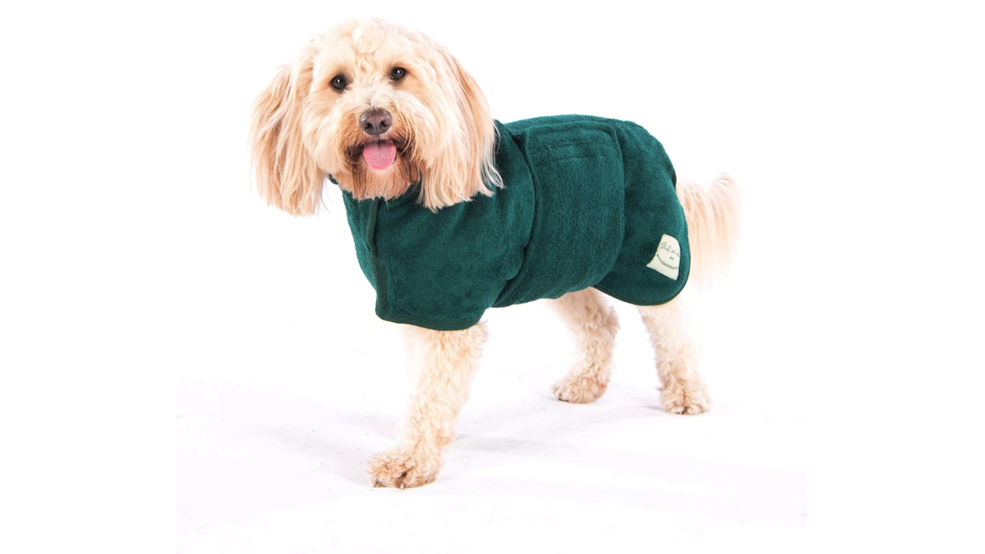 Ruff and Tumble Dog drying coat