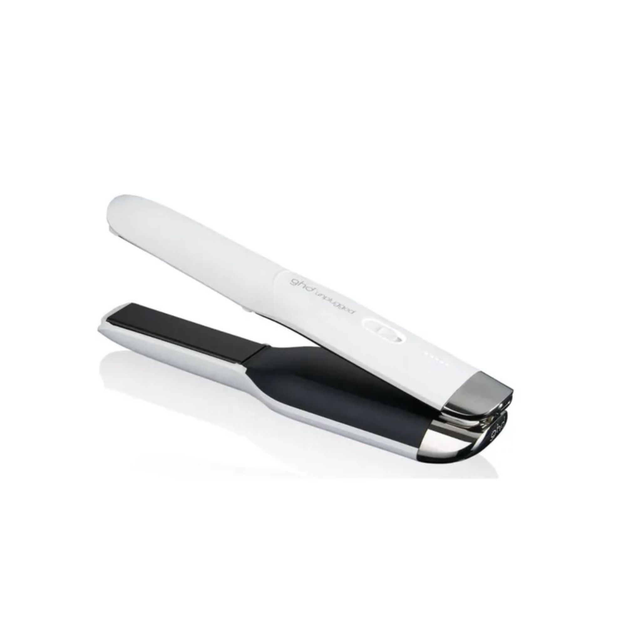 A white ghd unplugged hair straightener is one of the best cordless straighteners.