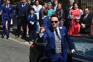 Ant McPartlin attending the wedding of Declan Donnelly and Ali Astall in Newcastle.