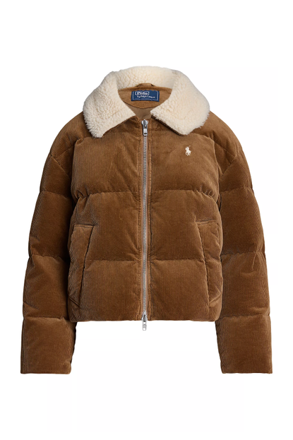 Polo Ralph Lauren Quilted Corduroy Zip-Up Jacket