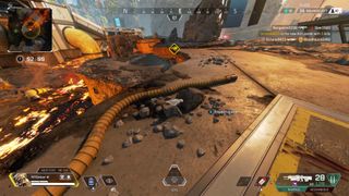 Apex Legends Apex Chronicles Bloodhound find white raven in lava siphon
