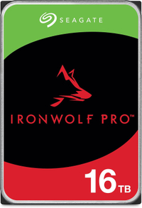 Seagate IronWolf Pro 16TB NAS HDD: $314 $249 at Amazon