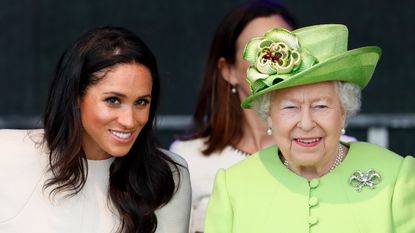 Meghan and The Queen