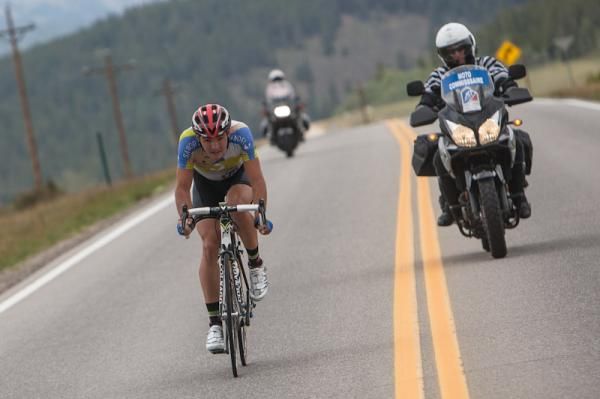 Joey Rosskopf (Team Type 1 - Sanofi) made a valiant effort to bridge to the break, but unfortunately could not make contact.