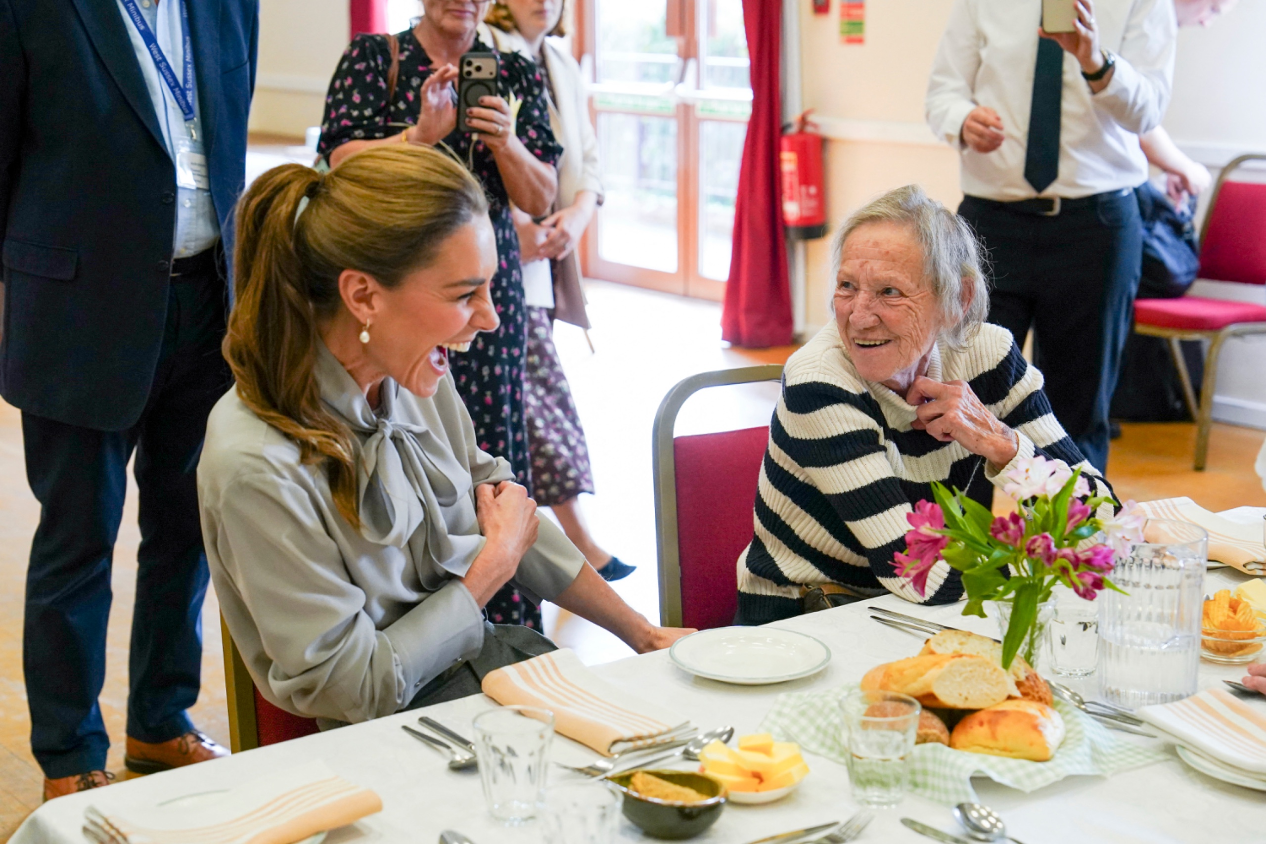 Princess Kate community lunch
