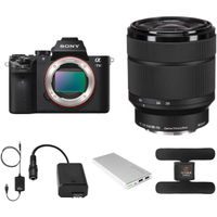 Sony Alpha 7 II Mirrorless Digital Camera Kit w/ 28-70mm Lens &amp; Tether Tools Accessory Kit | Was: $1,898 | Now: $1,398 | Save $500 at B&amp;H Photo