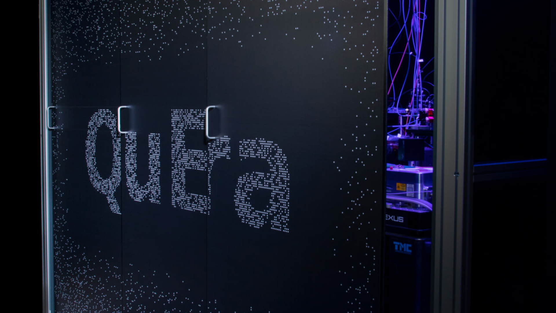 QuEra Logo on a computer
