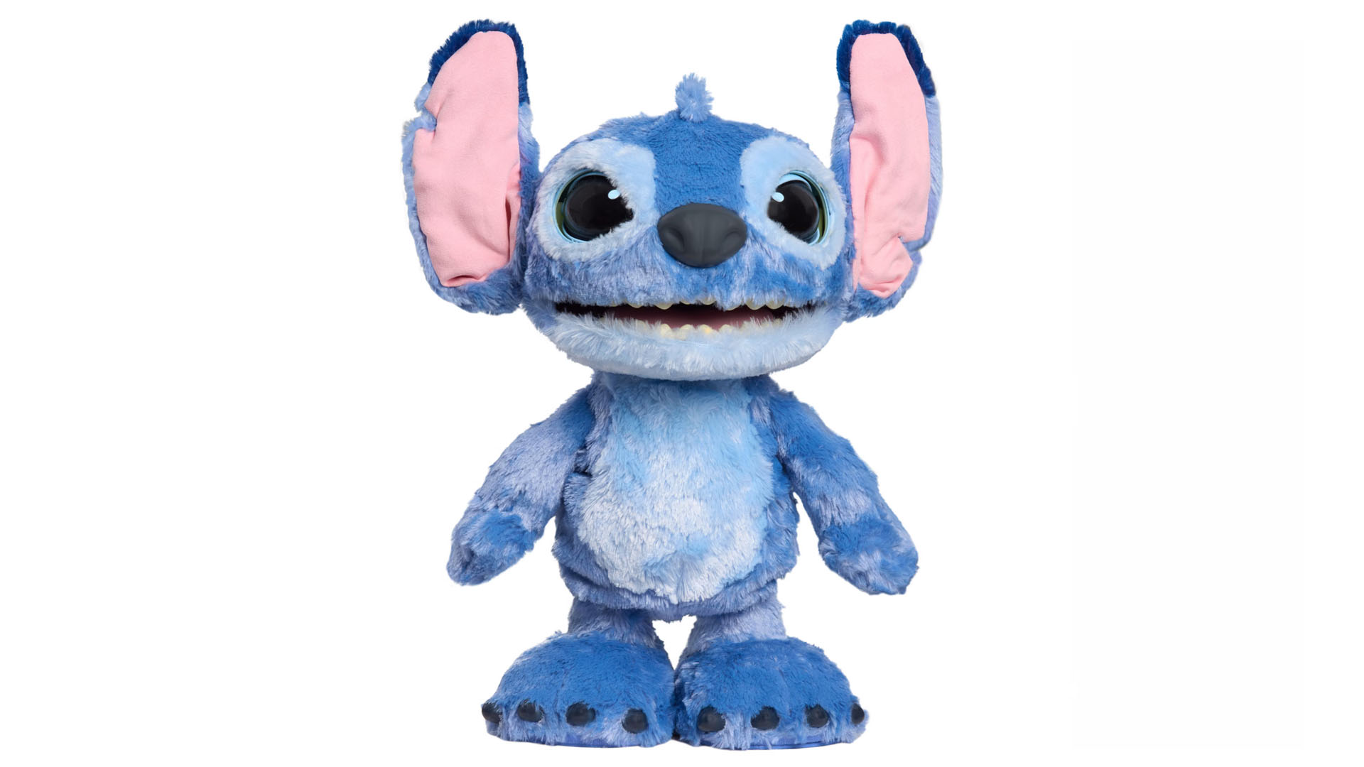 Stitch character plush toy.