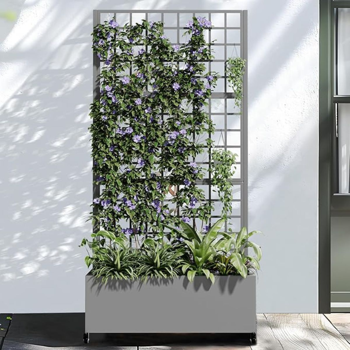 Grey trellis