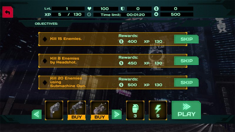 Dead Earth Objectives