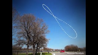 The analemma is the position of the sun at noon as observed from a single spot over the year.