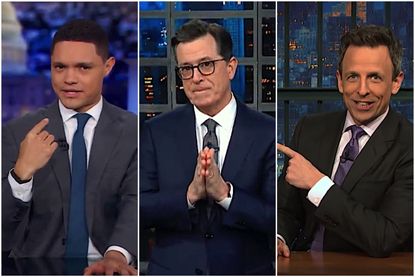 Stephen Colbert, Trevor Noah, and Seth Meyers mock Gov. Ralph Northam