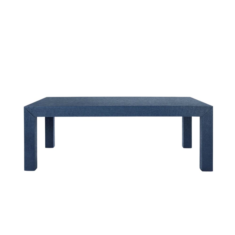 Blue coffee table