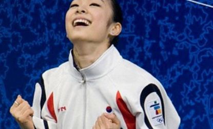 Kim Yu-Na won gold medal for figure skating.